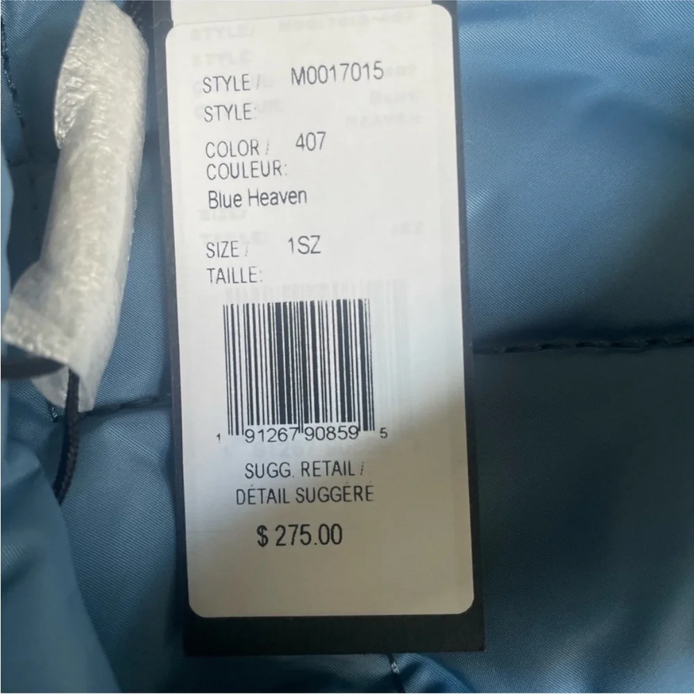 Marc Jacobs Quilted Blue Baby Bag
